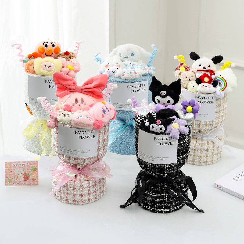 Back-To-School Plush Bouquet Gift For Girlfriend, Creative Stuffed Animal Bouquet, Christmas And Valentine'S Day Gift - Image 4
